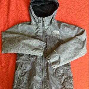 The North Face Charcoal Hooded Jacket